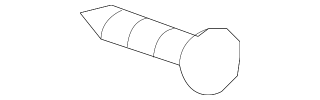 MF453046 HANDLE BEZEL SCREW, LEFT