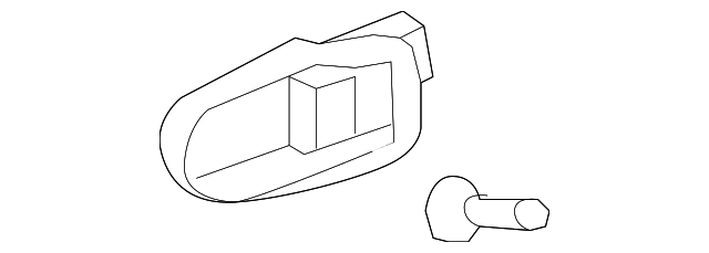 69205-02330-C2 HANDLE, INSIDE, RIGHT