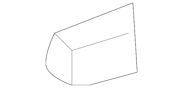 69241-0D010 HANDLE, OUTSIDE PAD, LEFT