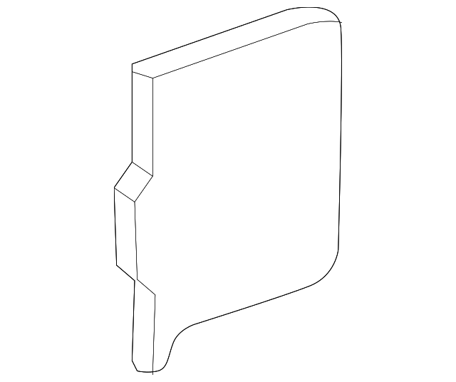8371778J11 Деталь COVER, LEFT