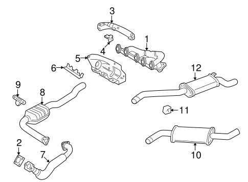EuroVan EXHAUST COMPONENTS