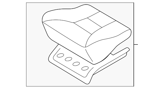 87300-2Z421 Деталь CUSHION ASSY