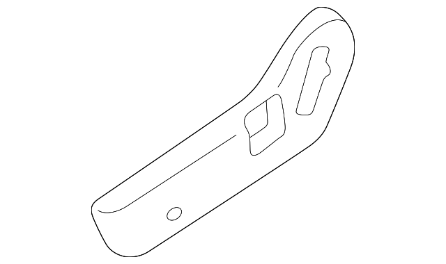 87380-7B002 Деталь RECLINE COVER, LEFT