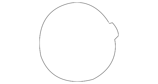 4L3Z-99405A26-EAA FUEL DOOR