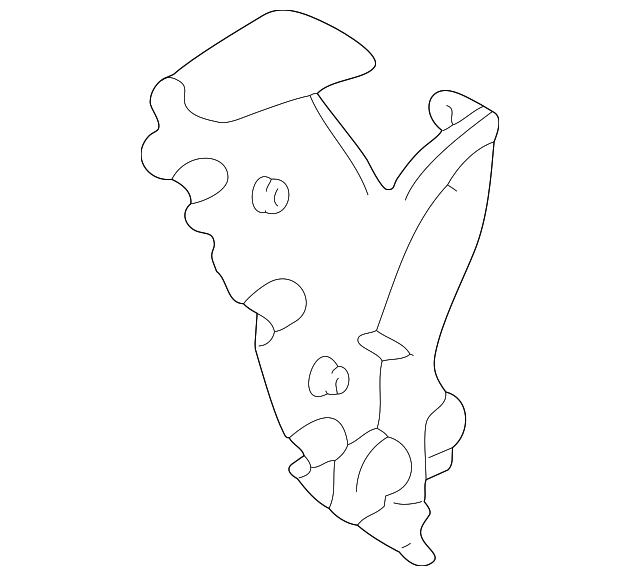 EC01-50-350D Деталь SPLASH SHIELD, LEFT