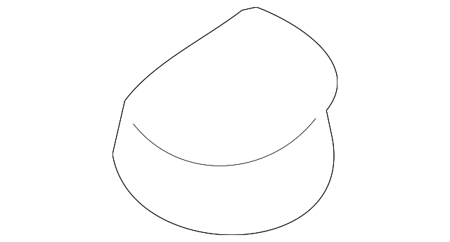 9XF2-08-219L Деталь BUMPER COVER CLIP, LEFT