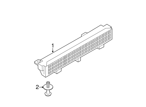 Passat HIGH MOUNTED STOP LAMP