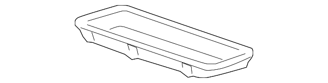 77252-STX-A01ZA Деталь MAT, TRAY *NH167L* (GRAPHITE BLACK)