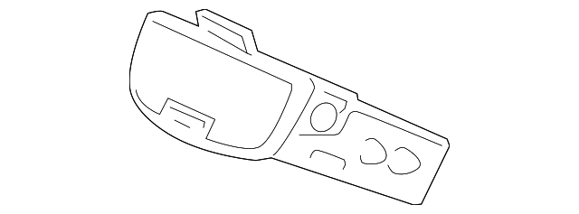 77294-STX-A01ZA Деталь POCKET, RADIO *TCHROME* (CHROMIUM PLATIN