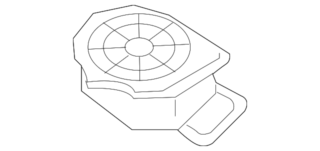 8E5-035-412-A Деталь REAR SPEAKER