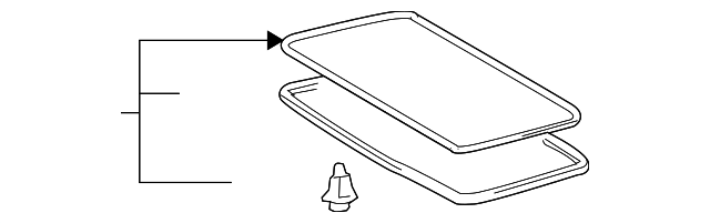 63201-60081 GLASS ASSY