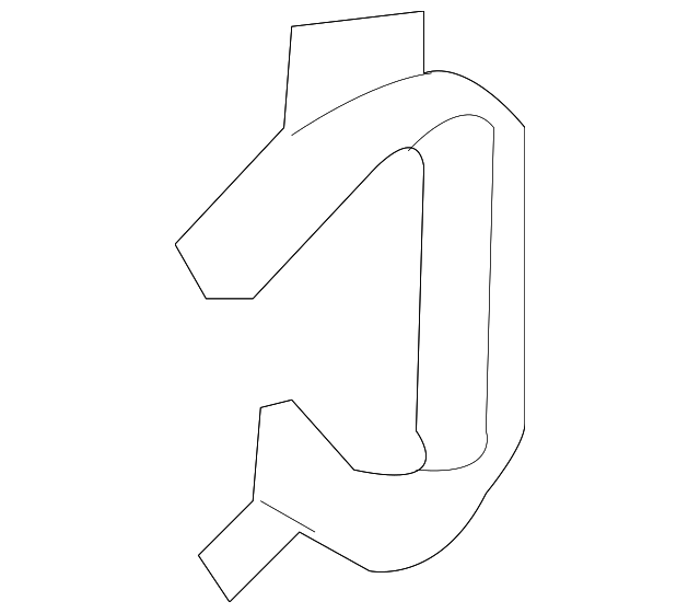 21998343 Деталь HANDLE, LEFT