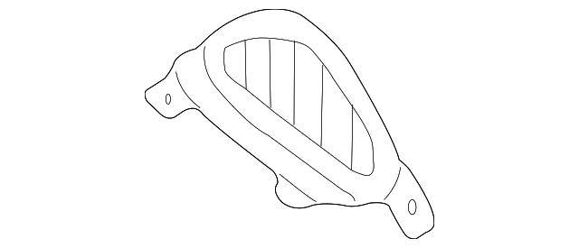 91176841 Деталь DEFROSTER GRILLE, LEFT