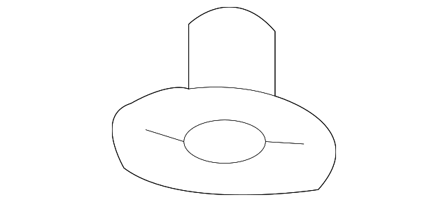 22592605 SUNVISOR RETAINER, LEFT