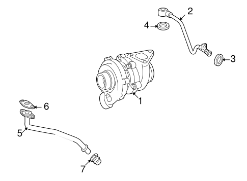 Sprinter 2500 TURBOCHARGER & COMPONENTS