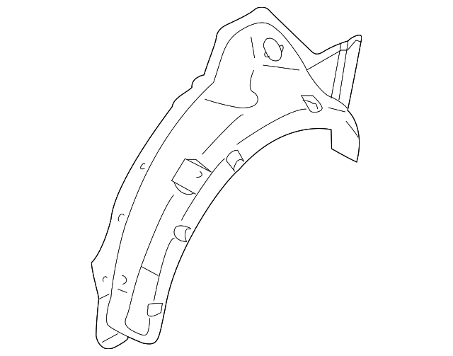 6388175K00 Деталь OUTER WHEELHOUSE, LEFT