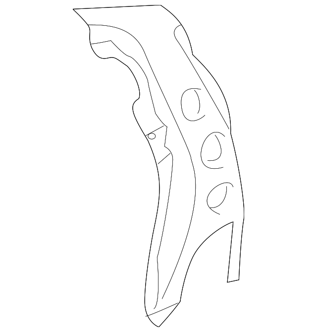 6333156KA0 Деталь REINF PANEL, RIGHT