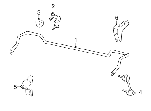 Altima STABILIZER BAR & COMPONENTS