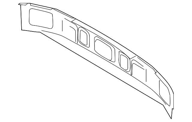 8J0-813-307-C Деталь REAR BODY PANEL