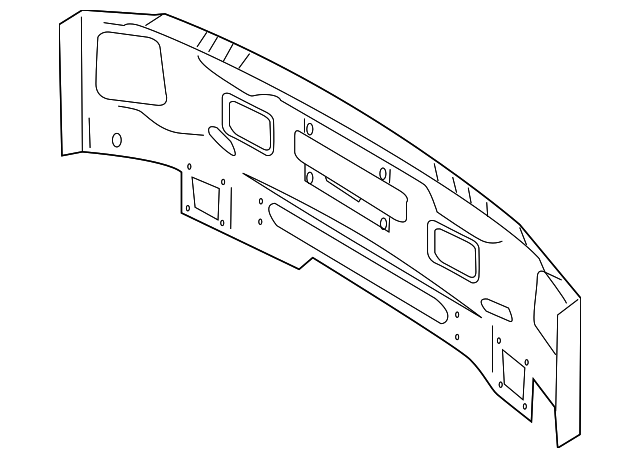 8J0-813-331-C Деталь LOWER PANEL
