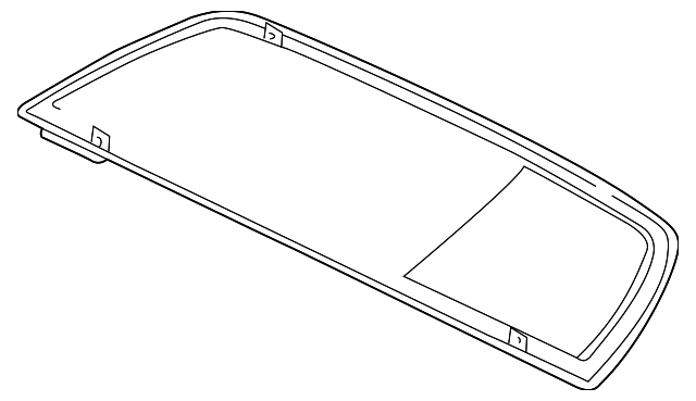 4883392AB Деталь SLIDING GLASS