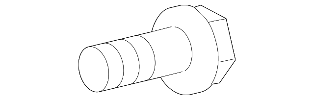 90080-15080 MOUNT BRACKET SCREW, LEFT