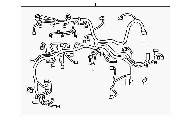 82121-08100 Деталь ENGINE HARNESS