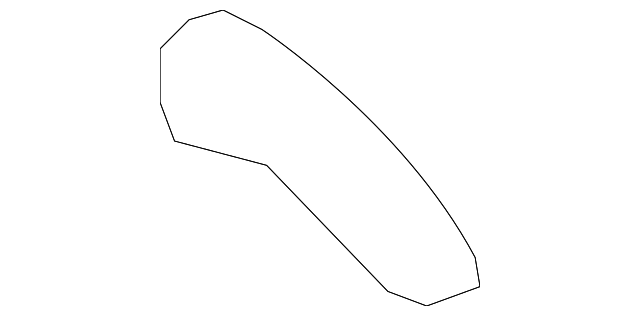 25989555 Деталь RECLINE HANDLE, RIGHT