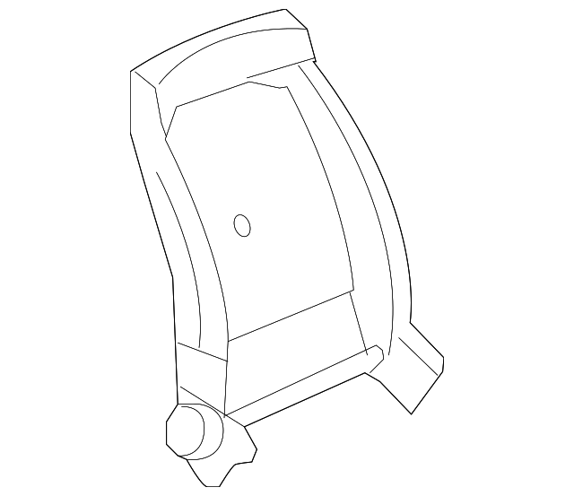 25947652 Деталь SEAT BACK FRAME, RIGHT