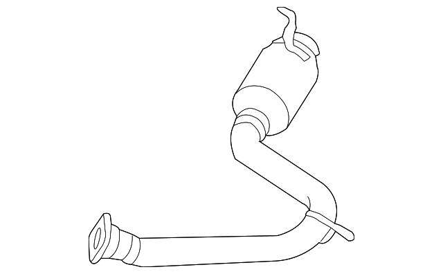 17430-0V021 Деталь TAIL PIPE