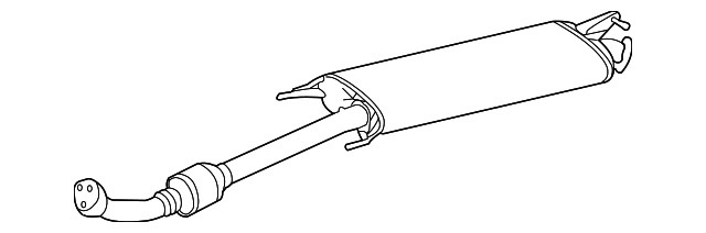 17420-0V072 Деталь MUFFLER & PIPE
