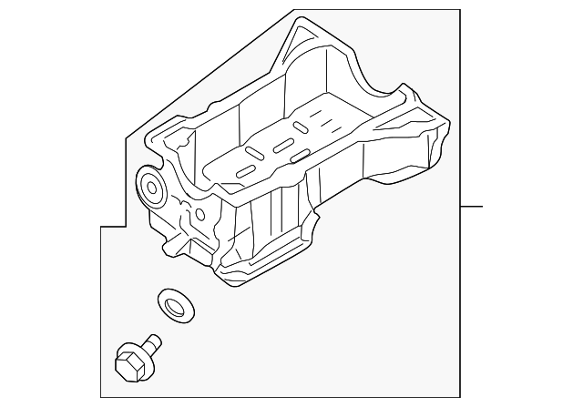 1152082Z00 Деталь OIL PAN