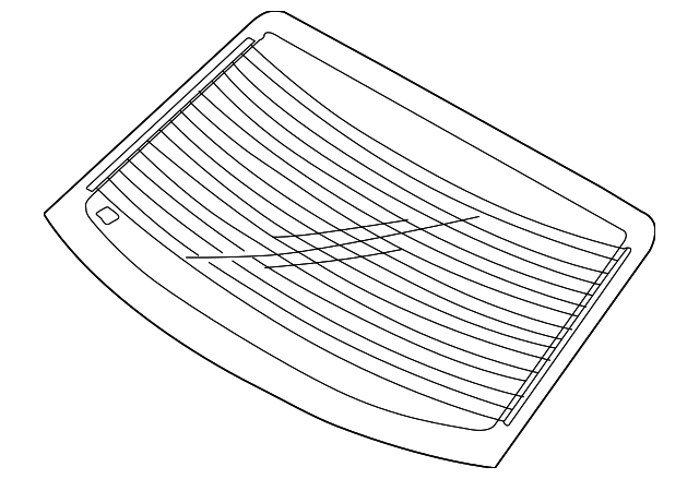 87111-3C000 Деталь GLASS