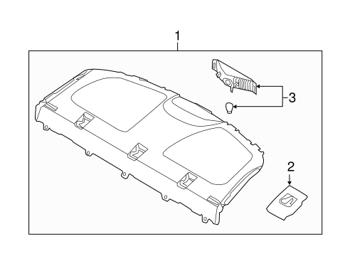 Elantra INTERIOR TRIM - REAR BODY 2