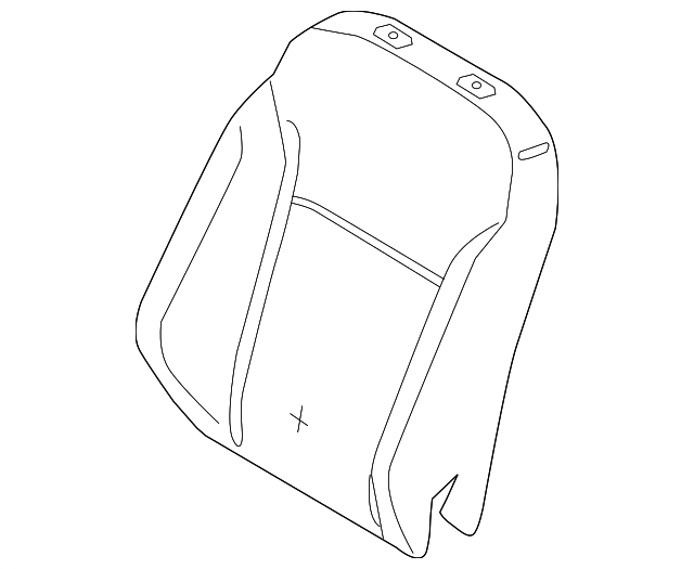 CJ5Z-7864811-B Деталь SEAT BACK PAD, LEFT