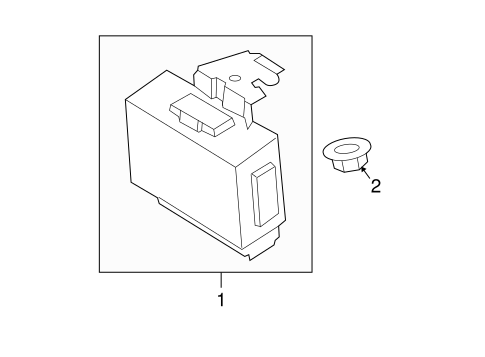 Outback DAYTIME RUNNING LAMP COMPONENTS