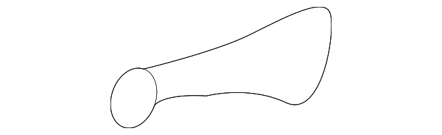 1RG96XDVAA Деталь RECLINE HANDLE, LEFT