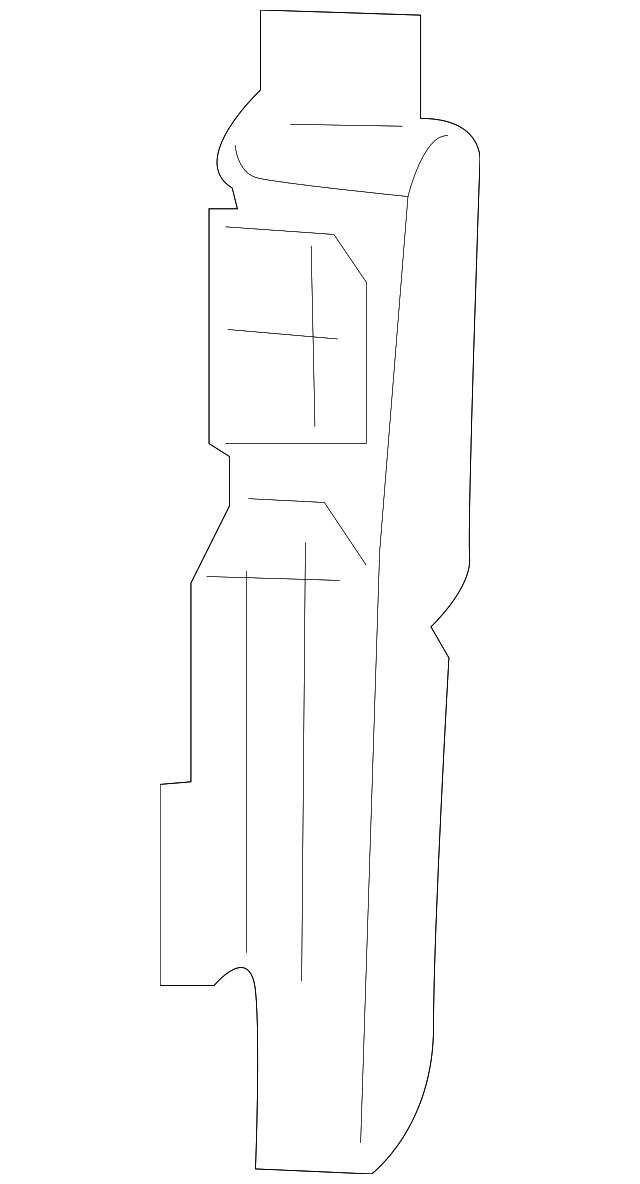 1RH16DK2AA Деталь SHIELD, LEFT