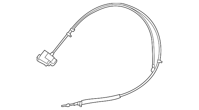68066993AA Деталь CABLE, RIGHT