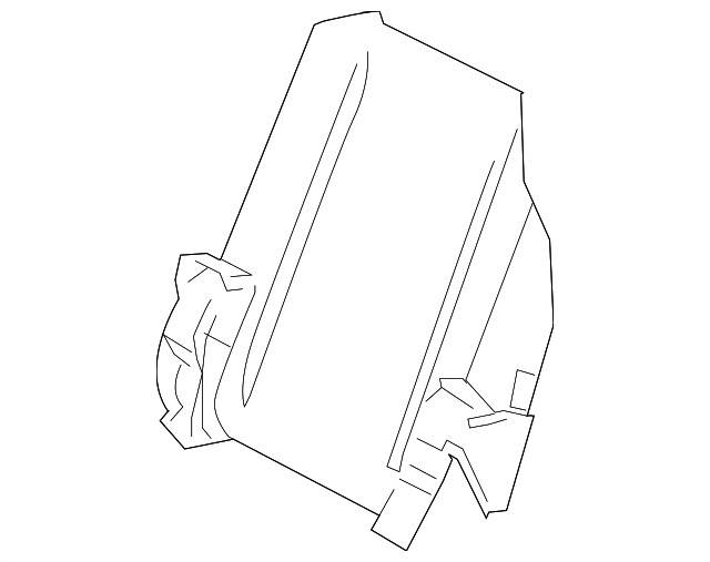 1RH34XDVAA Деталь SEAT BACK COVER, LEFT