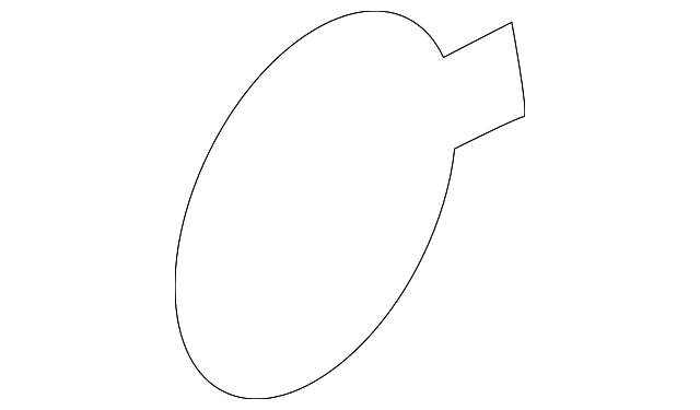 82619-1M000WK HANDLE, INSIDE CAP, LEFT