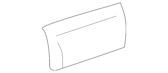10347951 Деталь BODY SIDE MLDG, RIGHT