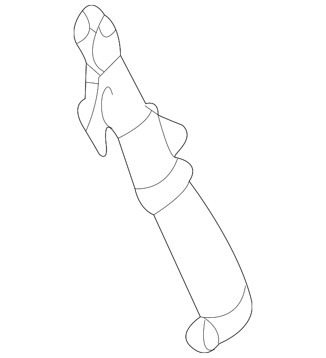 203-860-06-47 Деталь NOZZLE, RIGHT