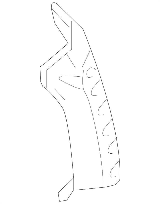 15215525 Деталь APPLIQUE, LEFT