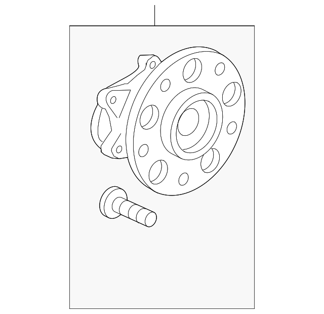 42200-TZ6-A11 Деталь BEARING ASSY., RR. HUB UNIT