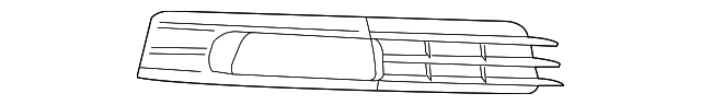 4F0-807-682-P-01C Деталь OUTER GRILLE, RIGHT