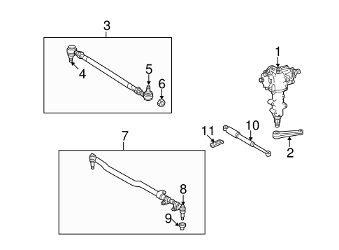 G500 STEERING GEAR & LINKAGE 2