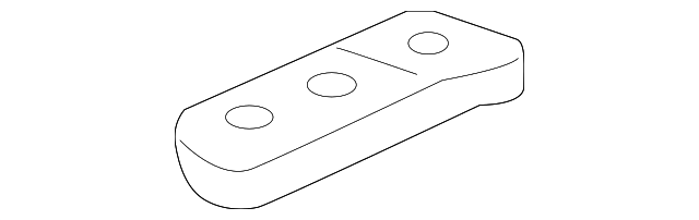 460-463-13-40 Деталь STEERING DAMPER BRACKET