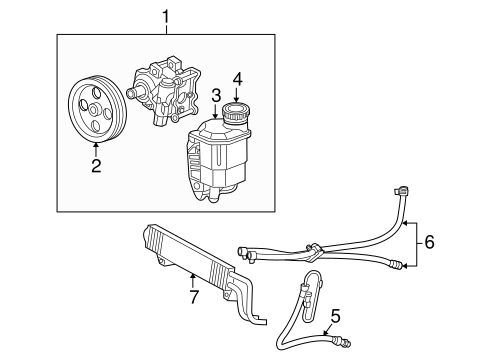 Ram 3500 PUMP & HOSES 5