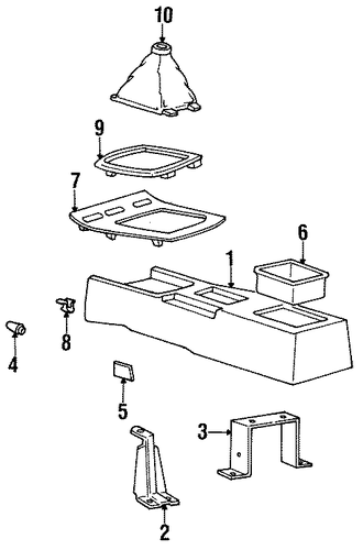 Sonata CENTER CONSOLE